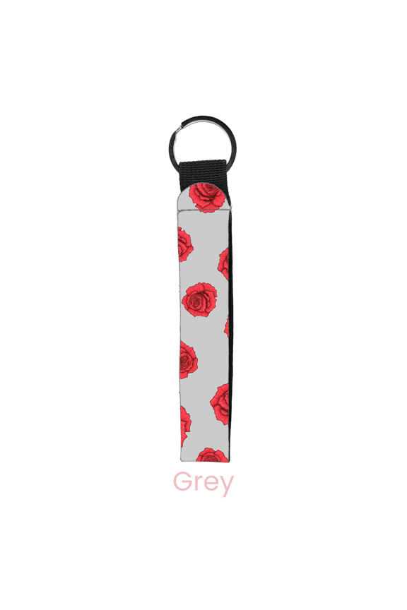 Rose Wristlet Key Chain