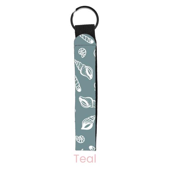 abbyrose Shell Yeah Wristlet Key Chain