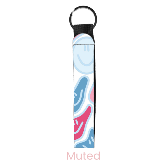 abbyrose Smile Warp Wristlet Key Chain