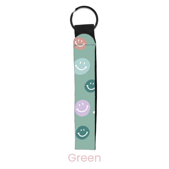 abbyrose Smiles 4 Miles Wristlet Key Chain