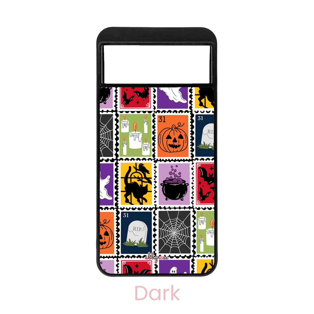 abbyrose Spooky Stamps Pixel Phone Case for Pixel 9a