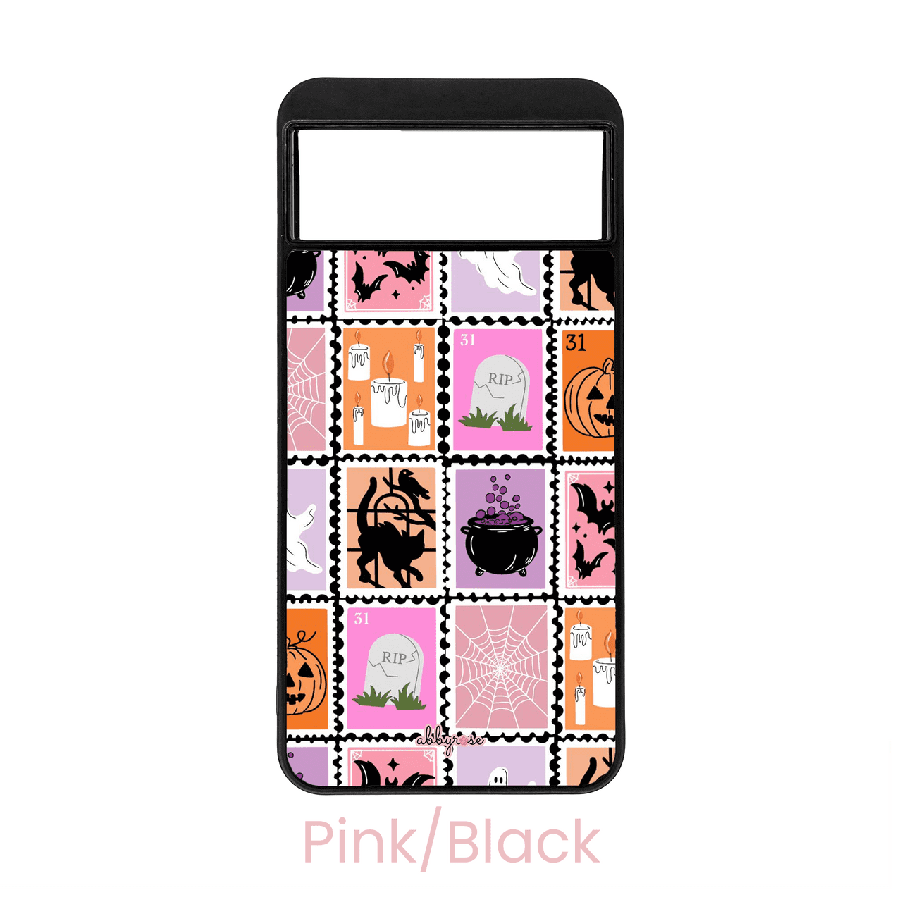 abbyrose Spooky Stamps Pixel Phone Case for Pixel 9a