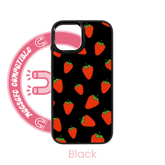 abbyrose Strawberry Fields MagSafe iPhone Case for iPhone 17 Pro