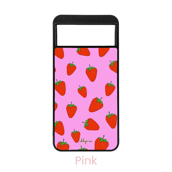 abbyrose Strawberry Fields Pixel Phone Case for Pixel 8a