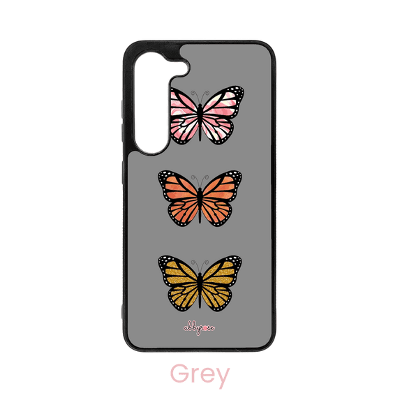 abbyrose Triple Butterfly Galaxy Phone Case for Galaxy s24
