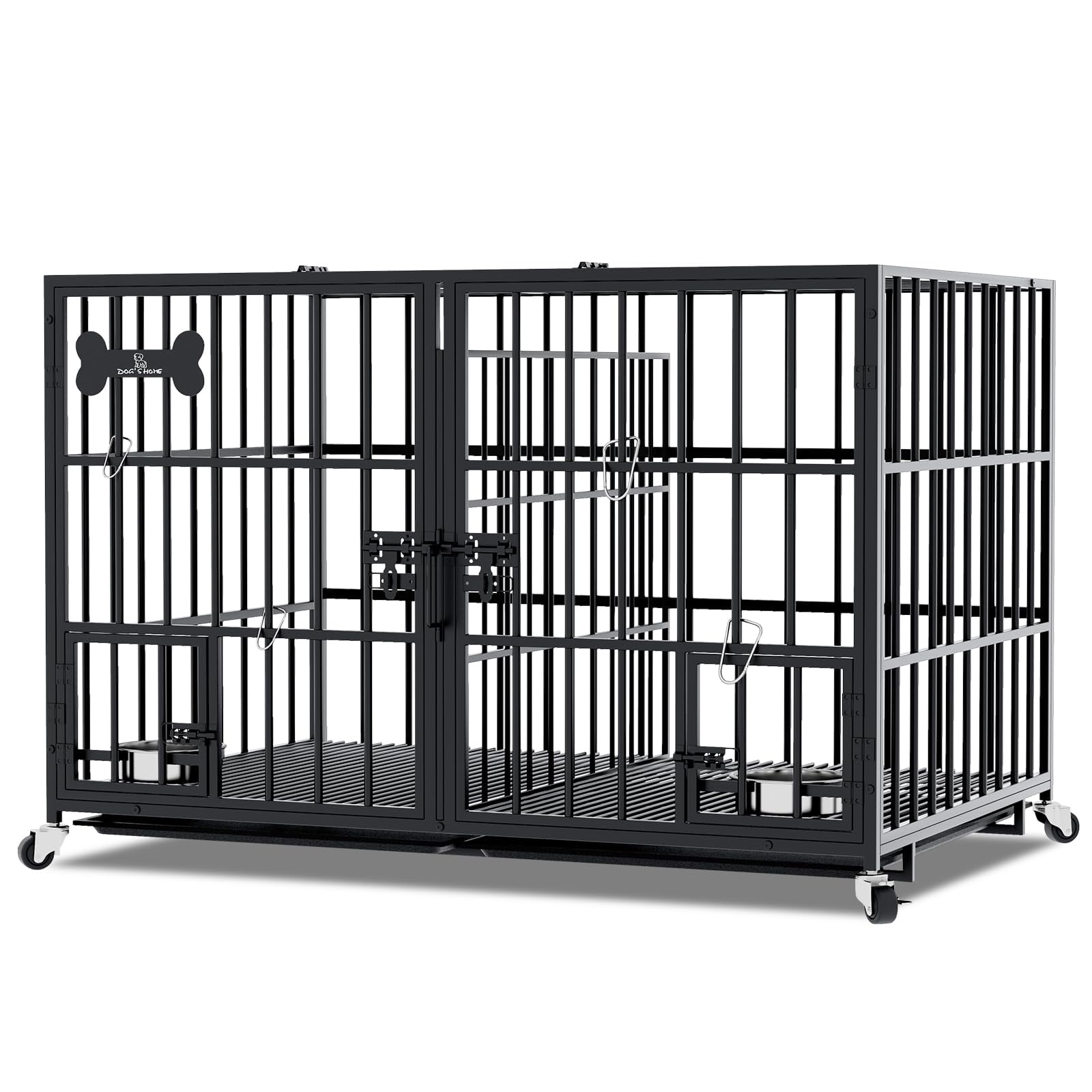 Dog Crate With Grid Floor