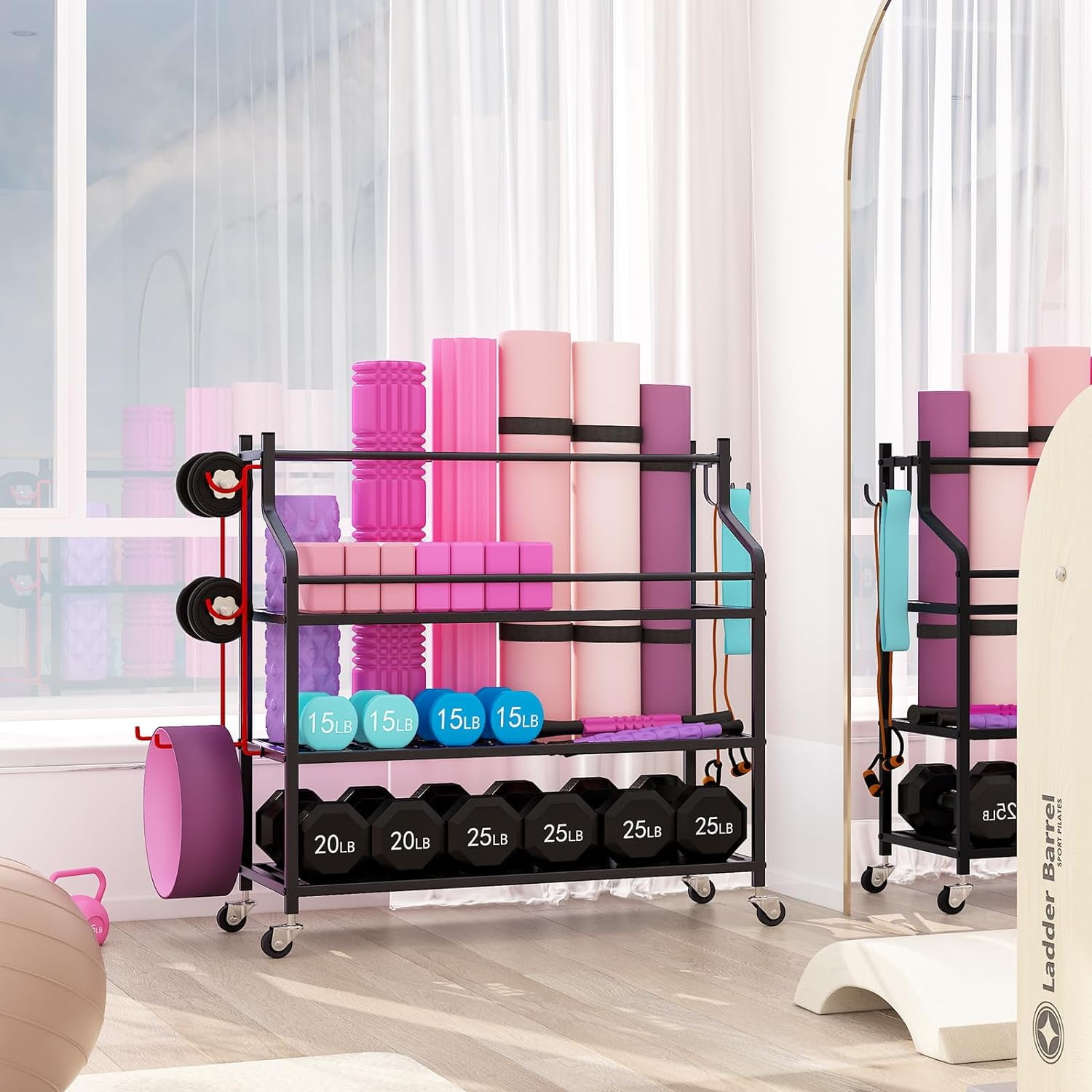 Fitness gear pro series storage rack hotsell