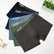 VONCOS Mens Cotton Boxer Briefs 5 Pack - Soft Breathable Underwear Multipack for Men Big and Tall Extended Sizes L-5XL,Size 3XL