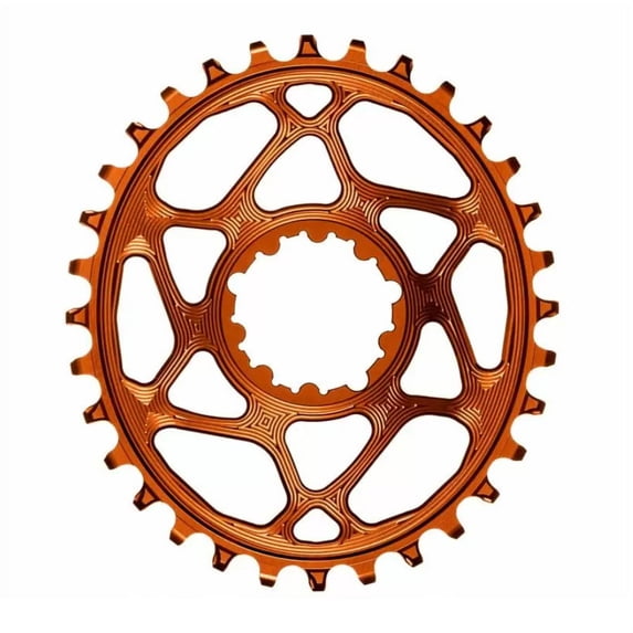 absoluteBLACK Oval SRAM DM (Boost 3mm Offset) Chainring, 30T - Orange