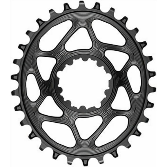 absoluteBLACK Oval SRAM DM (Boost Offset), HG+ Chainring, 30T - Blk