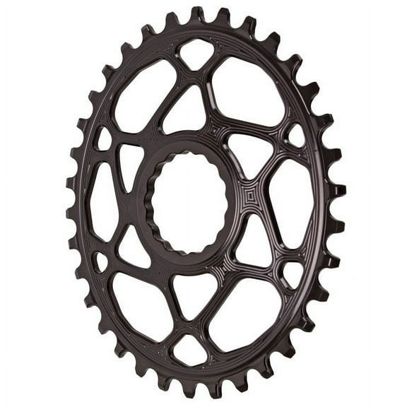 absoluteBLACK Oval Narrow-Wide Direct Mount Chainring - 34t CINCH Direct Mount 3mm Offset BLK