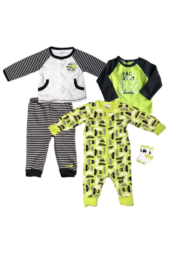 Infant Boys' 5-Piece Outfit Set, 9M