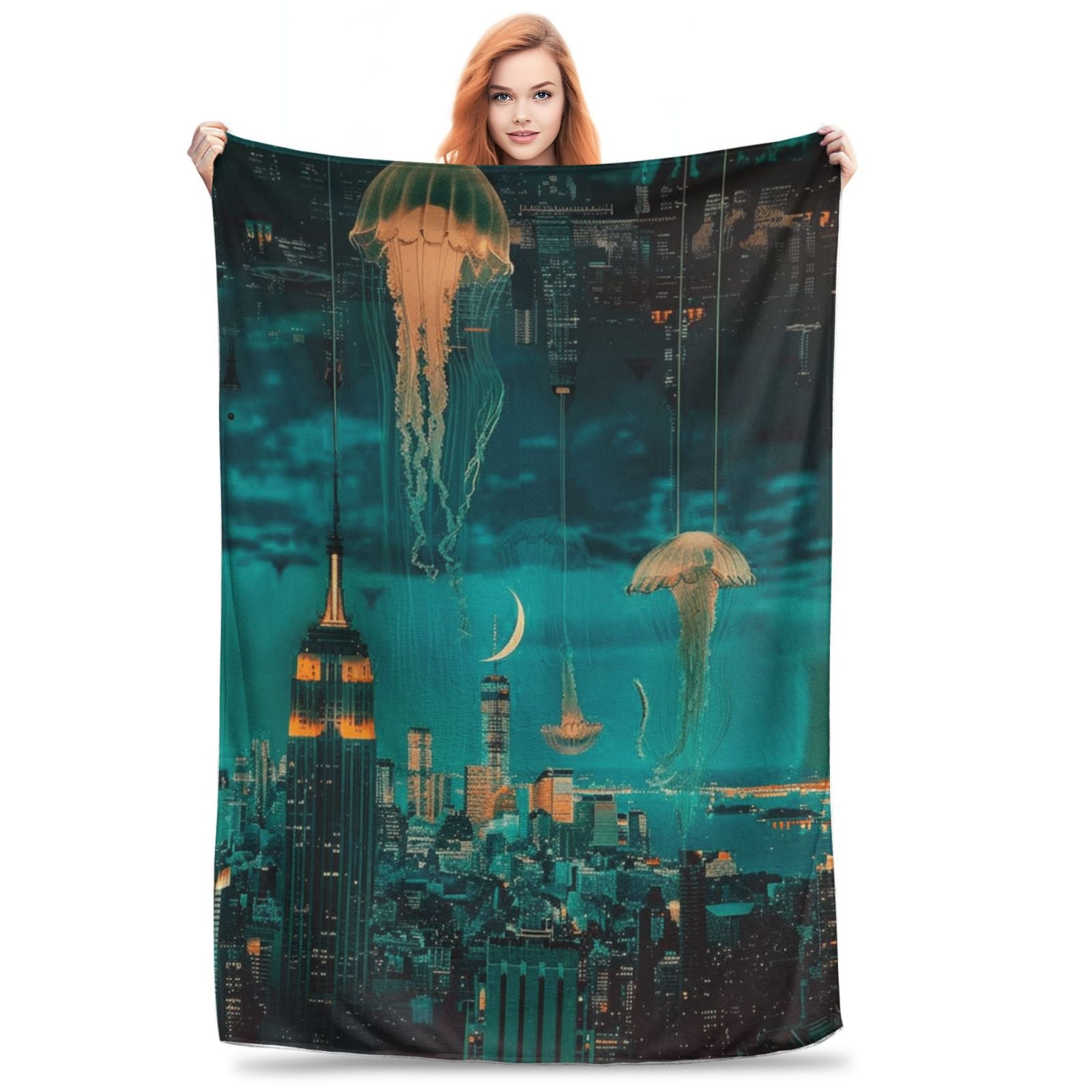 abstract behavior Flannel blanket lightweight and comfortable bed