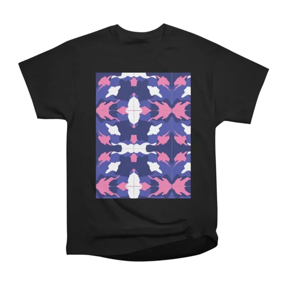 abstract mirroed pattern T-Shirt Tee Gift For Him Merch For Her Apparel ...
