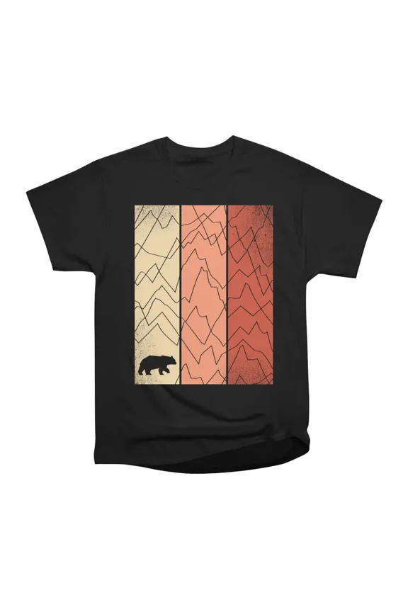 abstract mountain T-Shirt Tee Gift For Him Merch For Her Apparel For Friend