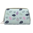 thumbnail image 1 of abstractly colorful strawberry Makeup Bag, Leather Waterproof Travel Toiletry Bag, Large Capacity Cosmetic Bag Make up Bags Organizer fro Travel Size Toiletries Women Girls, 1 of 4