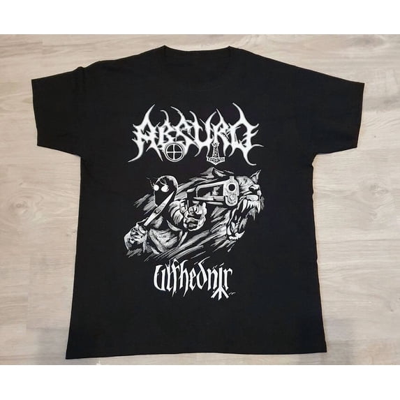 absurd band Unisex Classic Cotton Black Full Size S-5XL T-Shirt