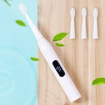 absuyy Electric Toothbrush for Adult - Whitening Sonic Toothbrush with 4 Brush Heads Soft,9 Modes,Smart Timer,Waterproof Cepillo De Dientes Eléctrico Recargable