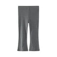 thumbnail image 1 of abtuhar Leggings for Girls,Toddler Leggings,Girls' Pants Children's Slim Elastic Leggings Flared Pants Gray 7-8 Years, 1 of 4