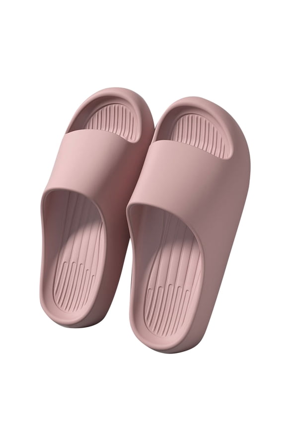 Slippers for Women,Womens Slippers,Slippers for Women and Men House Slides Shower Sandals Cushioned Thick Sole Pink
