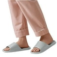thumbnail image 1 of abtuhar Womens Slides,Slippers for Women,Shower Shoes for Women with Arch Support Soft Pool Slides Lightweight Beach Sandals Gray, 1 of 4