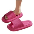thumbnail image 1 of abtuhar Womens Slides,Slippers for Women,Shower Shoes for Women with Arch Support Soft Pool Slides Lightweight Beach Sandals Hot Pink, 1 of 4
