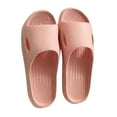 thumbnail image 1 of abtuhar Womens Slippers,Slippers for Women,Non Slip Shower Shoes Bathroom Slippers for Pool Camping Open-toe Pink, 1 of 4