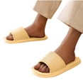 thumbnail image 1 of abtuhar Womens Slippers,Slippers for Women,Shower Shoes for Women with Arch Support Soft Pool Slides Lightweight Beach Sandals Yellow, 1 of 4