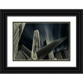 thumbnail image 1 of abu milad, Emil 24x17 Black Ornate Wood Framed with Double Matting Museum Art Print Titled - World Trade Center, 1 of 4