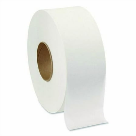 acclaim Jumbo Jr. Bath Tissue Roll, Septic Safe, 2-Ply, 3.3" x 1,000 ft, White, 8 Rolls/Carton | Bundle of 2