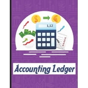 accounting ledgers for bookkeeping Accounting General Ledge, sustained and long lasting tracking and record keeping Size8.5x11 in 100, Paperback