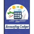 thumbnail image 1 of accounting ledgers for bookkeeping: Accounting General Ledge, sustained and long lasting tracking and record keeping Size:8.5"x11" in 100, (Paperback), 1 of 1