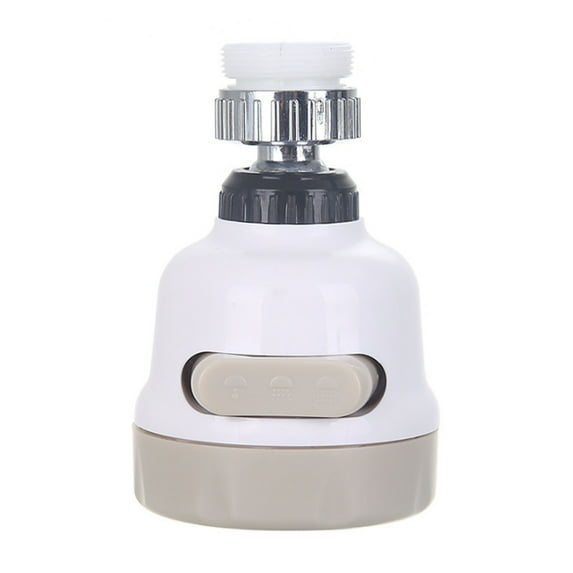 acdanc Faucet Water Filter, 360° Adjustable Faucet Aerator with 3 Pressure Modes, ABS and Silicone Water Purifier for Home Use