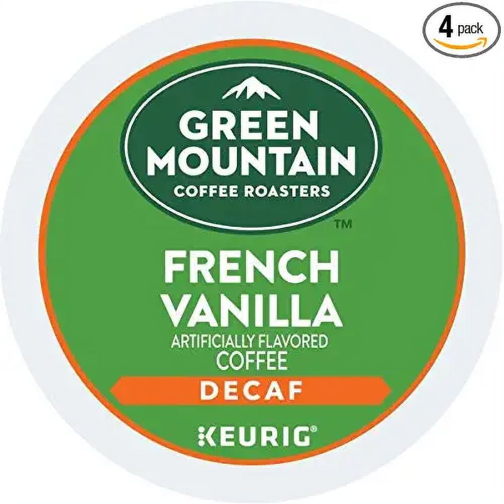 acdanc  Green Mountain Coffee Roasters French Vanilla Decaf, Single-Serve Keurig K-Cup Pods, Flavored Light Roast Coffee, 96 Count