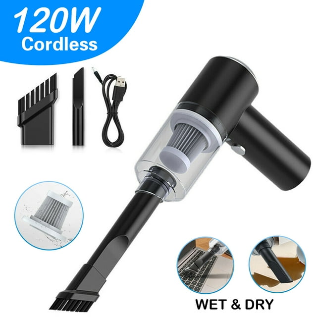 Acdanc Cordless Handheld Vacuum, Wet & Dry, Rechargeable, Portable