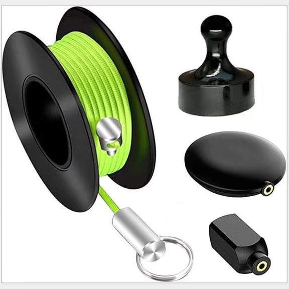 acdanc Magnetic Wire Puller,Double-Shaped Magnet Fishing Tool for Electricians,Unique Gifts for Men Saves Time in Wall Ceiling Wiring Projects