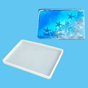 VIUGREUM Portable Silicone Molds Making Pottery Tools Resin Craft Mould Multiple Shapes Molds