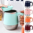 thumbnail image 1 of 500ml Coffee Mug With Handle,Stainless Steel Insulated Travel Tumblers With Lid, Double Wall Vacuum Camping Cup for Hot & Cold Drinks Tea, 1 of 7