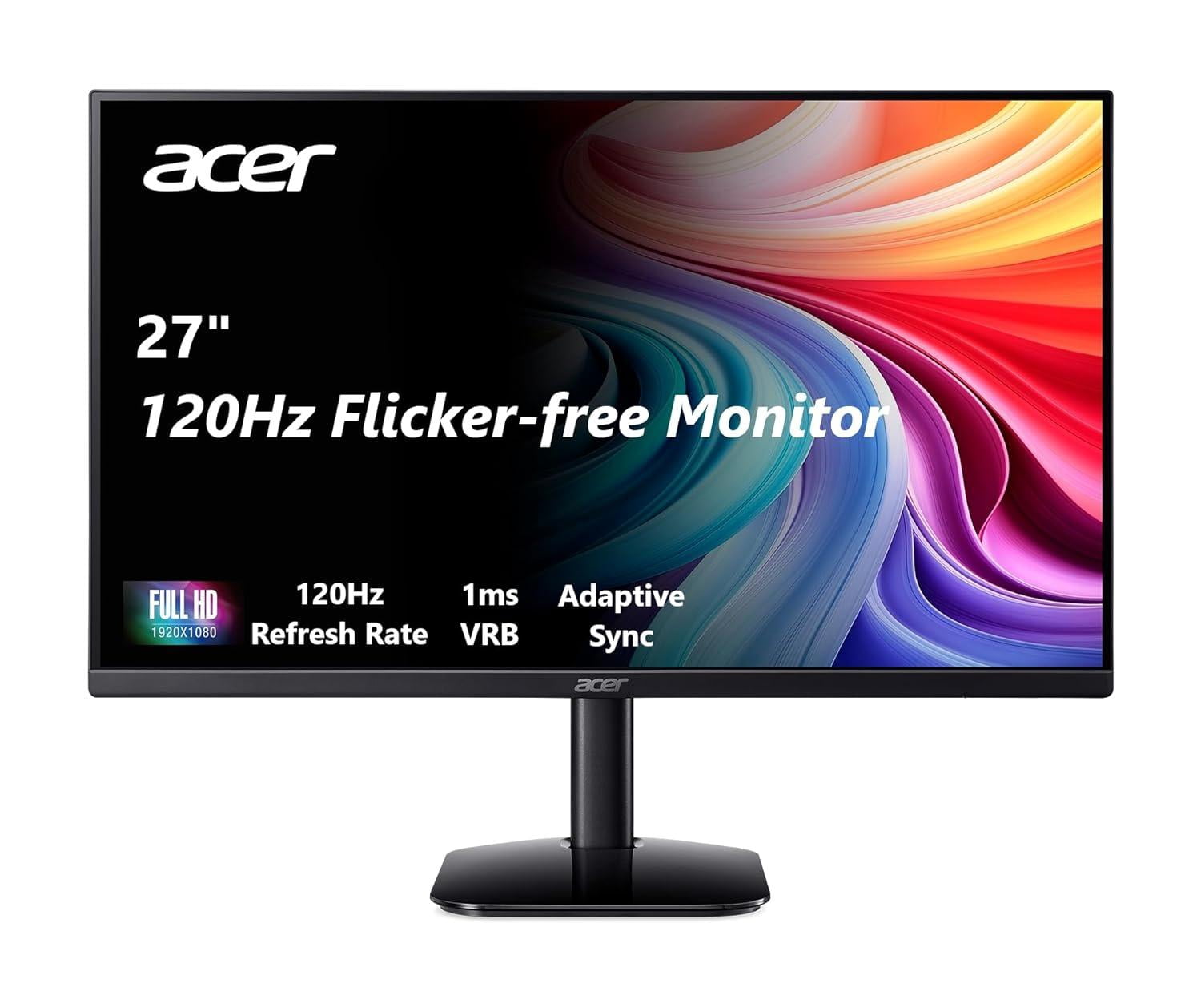 acer 27 Inch Monitor- KB272-27 Inch FHD IPS (1920 x 1080) Display