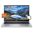 thumbnail image 1 of acer Aspire 3 Touchscreen 15.6" FHD Laptop 2023 Newest, AMD Ryzen 5 7520U Quad-Core Processor, 16GB LPDDR5 512GB SSD, WiFi 6, Bluetooth 5.2, HD Webcam, HDMI, Silver, Windows 11, GM Accessory, 1 of 5