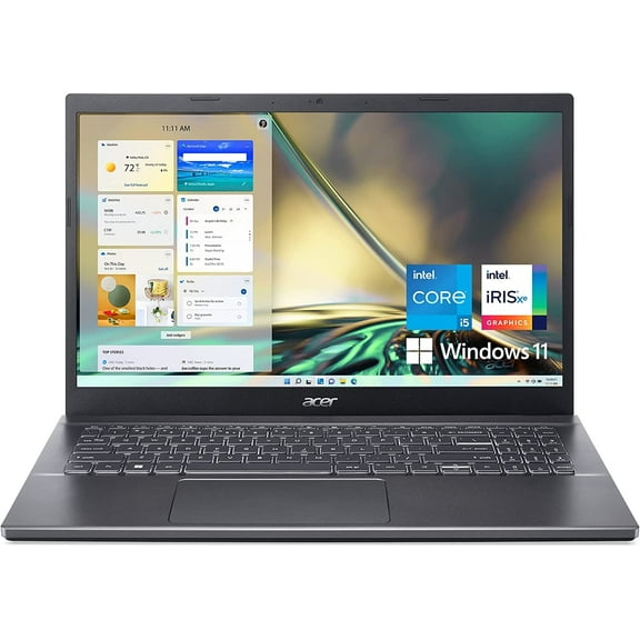 acer Aspire 5 15-2024 New Laptop - 15.6" FHD IPS - 8-Core Intel i5-12450H - 12GB DDR4 1TB SSD - Intel UHD Graphics Thunderbolt 4 - Wi-Fi 6 - Win11 Home