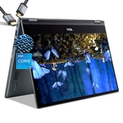 كمبيوتر محمول بشاشة تعمل باللمس Acer Chromebook Plus Spin 514- Intel Core i5-1334U- شاشة FHD IPS مقاس 14 بوصة 2 في 1- ذاكرة وصول عشوائي سعتها 8 جيجابايت - SSD سعة 512 جيجابايت - كمبيوتر لوحي Chrome للألعاب- لوحة مفاتيح بإضاءة خلفية- طلاب ومدرسة وأطفال- 2025