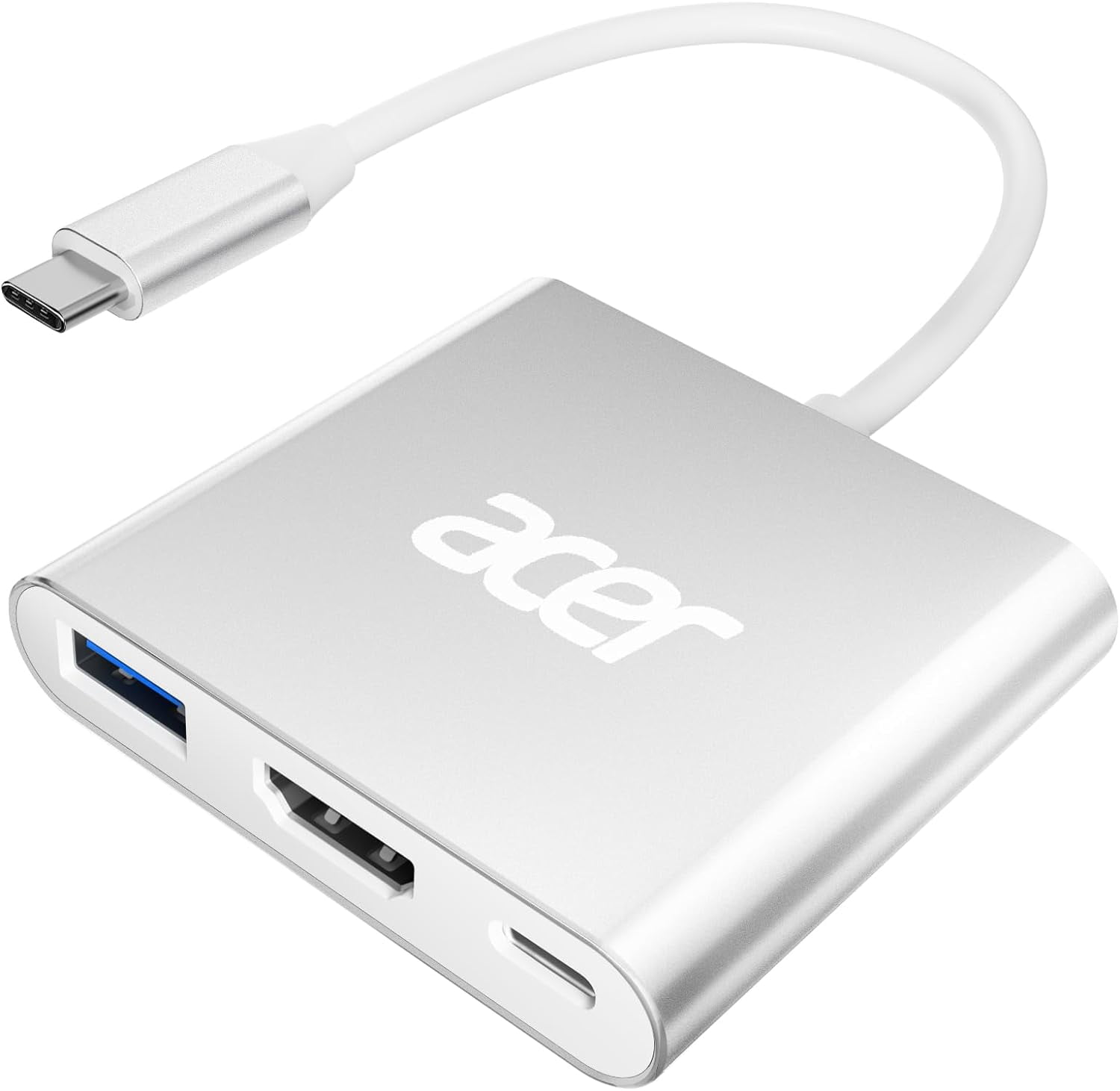 acer USB C to HDMI Adapter, Type C to 4K HDMI Adapter with 100W PD