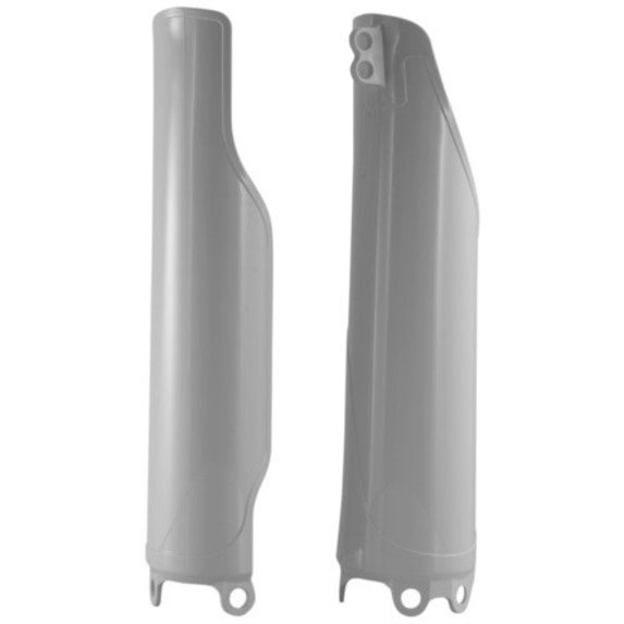 acerbis 2113710002 white lower fork cover set