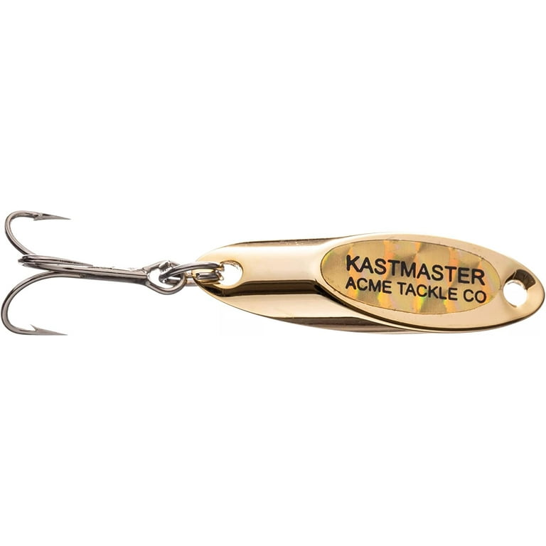 acme Kastmaster Lure with Flash Tape 1-Ounce Gold/Gold 