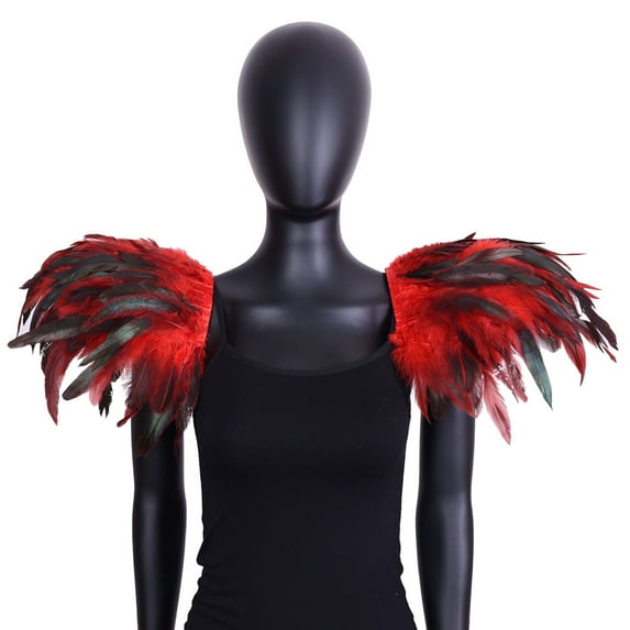 acuever Red Shawls and Wraps Assorted Shawl Party Costume Accessories