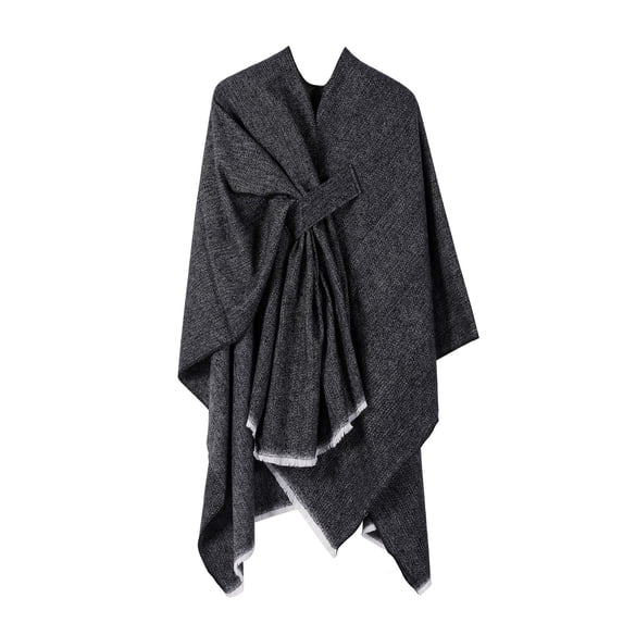 acuever Shawls and for Evening Dresses Elegant Shawl Soft Open Front Sweater for Spring Fall Winter Black Women's Scarves & Wraps