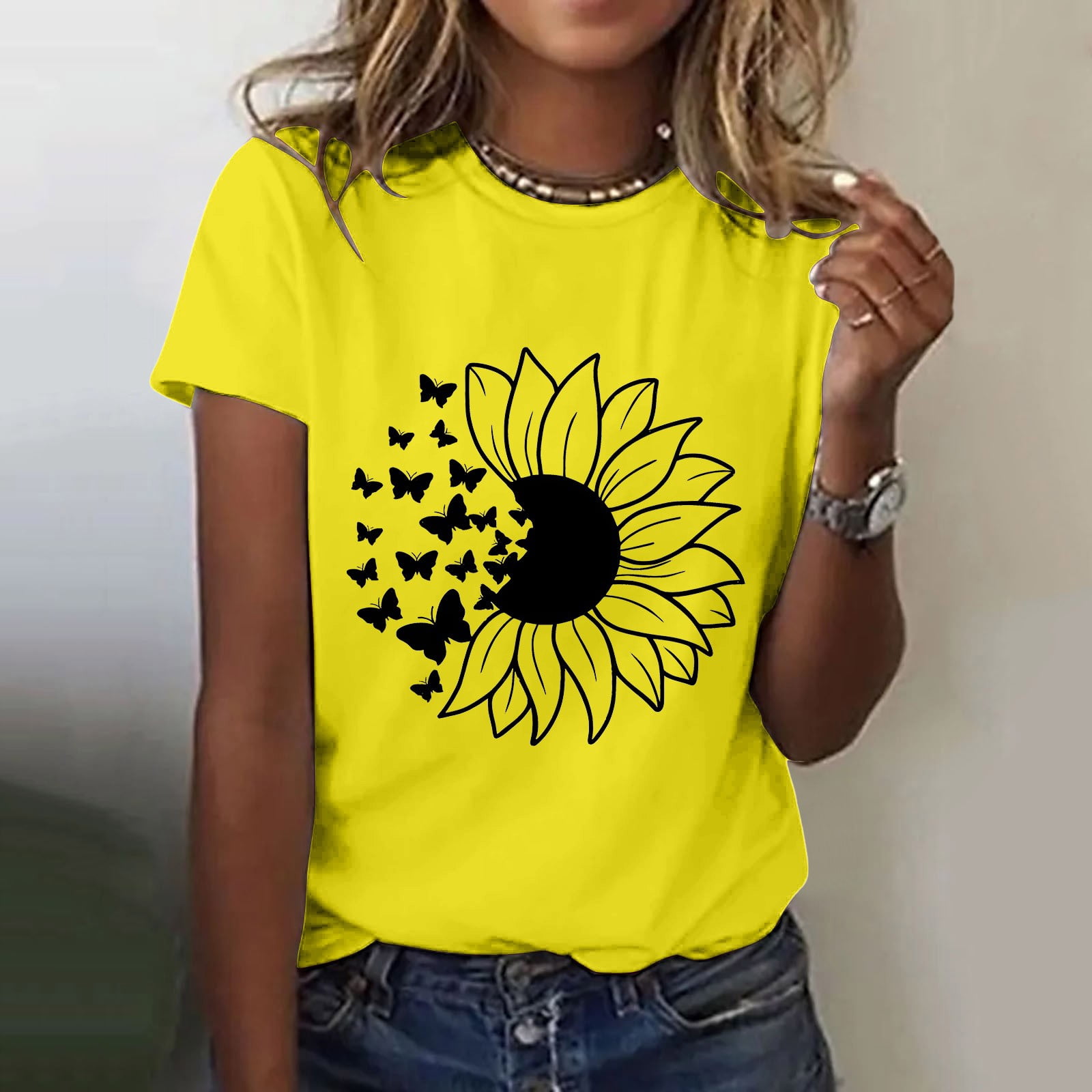 Women Yellow Shirt