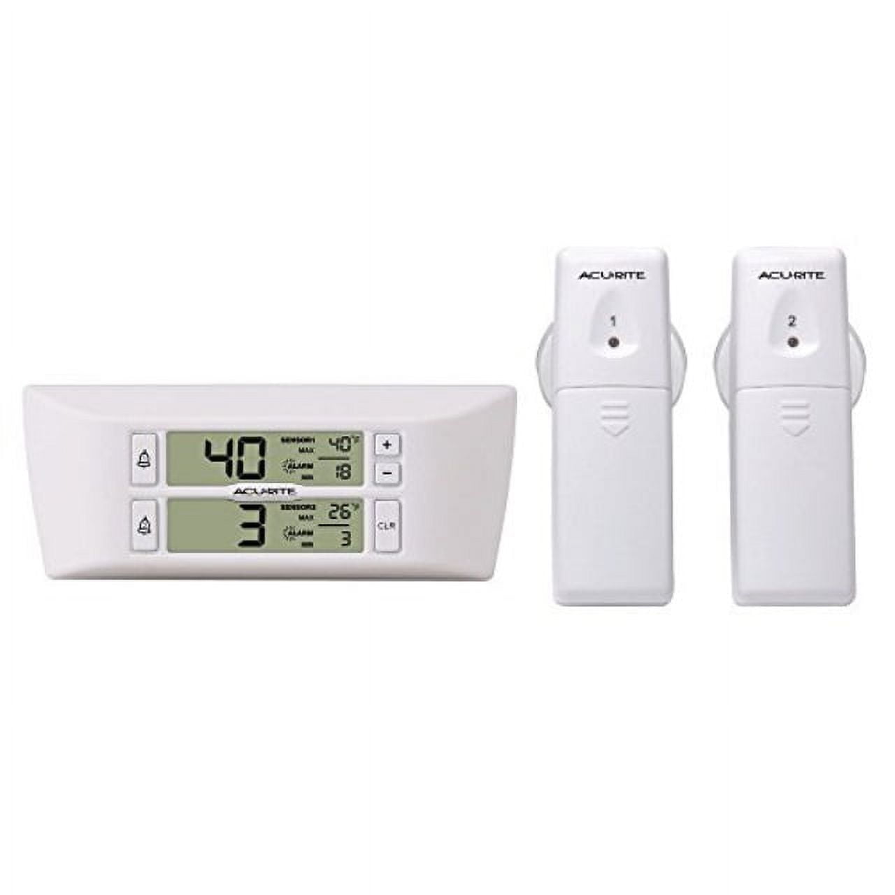 Acurite 00986 Appliance Thermometer with Wireless Sensors & Custom