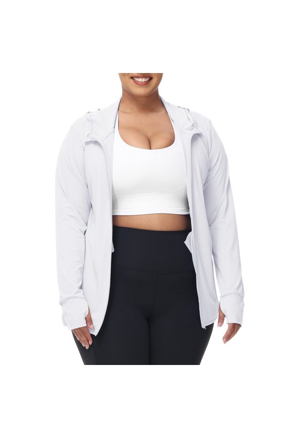 Sun Protection Jacket Full Zip Unisex Long Sleeve Outdoor Casual Sun Shirts Zip Pockets for Hiking